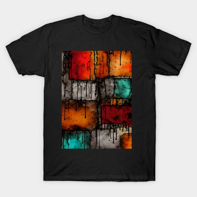 drippy grunge abstract T-Shirt by crazytshirtstore